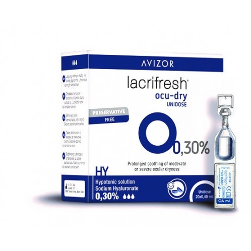 Lacrifresh Moisture Unidose 0,3 % (20 x 0.4 ml) 